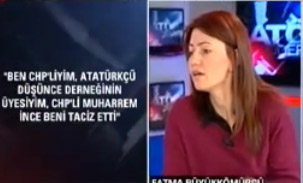 "MUHARREM İNCİ BENİ TACİZ ETTİ"