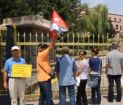 Emekli subaylar Genelkurmay önünde eylem