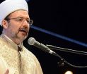 Diyanet İşleri Başkanı'nın gözleri Doldu