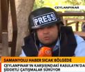 Mermiler Muhabirin Üzerinden Uçtu!
