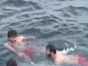 Ortaköy’de Denizden Haç Çıkarma Töreni