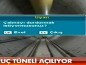 Canlı Yayınında Skandal Yazı