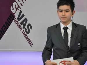 Gazeteci İsmail Güneş’in Oğlu Haber Sundu