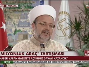 Mehmet Görmez: O Aracı İade Edeceğiz