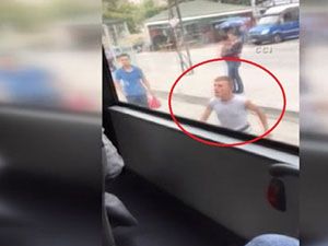 Ankara'da Tinerci Belediye Otobüsüne Saldırdı