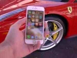 iPhone 6S Ferrari Sağlamlık Testi