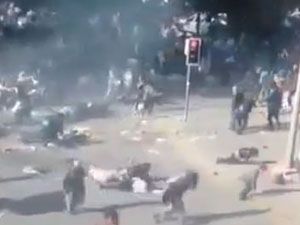 Ankara'daki Patlamanın MOBESE Görüntüleri