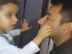 Minik Kız Babasını Göreve Böyle Uğurladı!