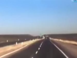 Teröristlerin Yola Döşediği Bomba Böyle Patladı