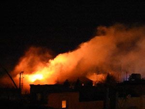 Teröristler Nusaybin’de Okul Binası Yaktı