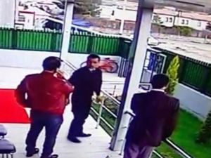 Patlamayı özel güvenlikçi saniyeler önce fark etmiş