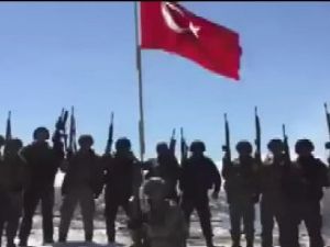 Türk Bayrağı altında Yüksekova'yı inlettiler