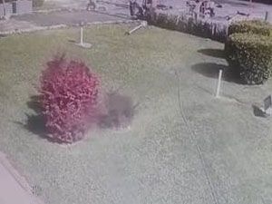 Gaziantep'te bombalı aracın patlama anı