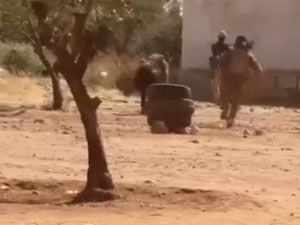 ÖSO askerleriyle DEAŞ’lı teröristlerin çatışma anı