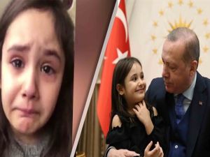 Cumhurbaşkanı Erdoğan, minik Irmak'ın gözyaşlarına kayıtsız kalmadı